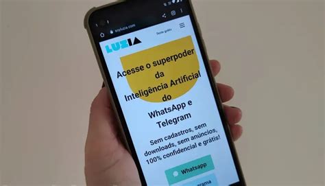 Sou LuzIA no WhatsApp: como usar a inteligência artificial